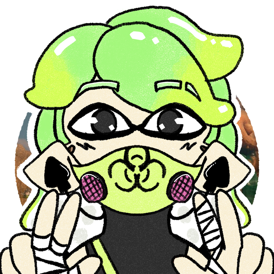 Character is Rei by CrowTeethh // Fan-character of the Splatoon series by Nintendo // Completed 24 Jun 2025