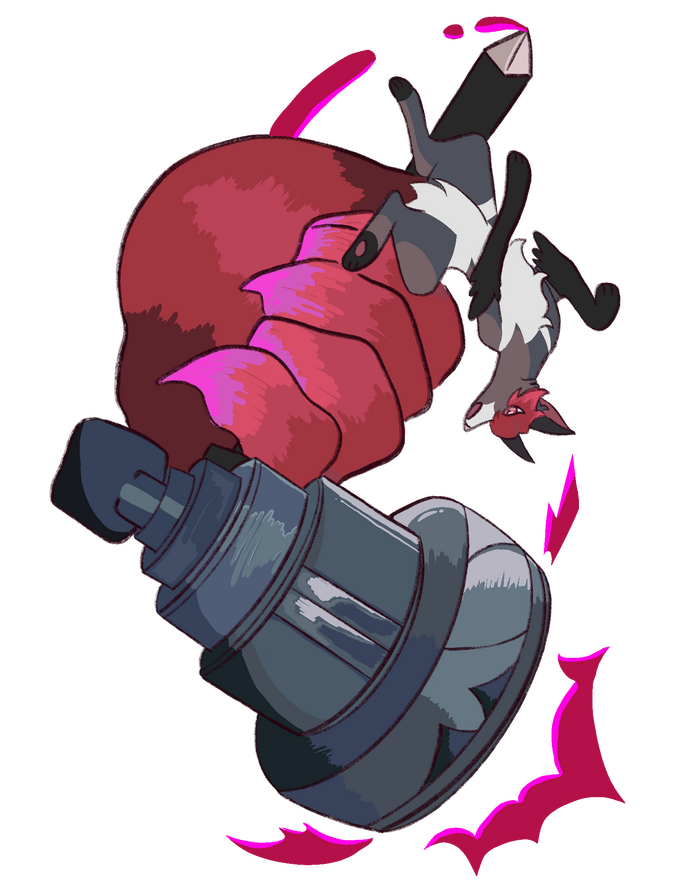 Character is Fabre belonging to @Empyrealen on ArtFight // Completed 1 Aug 2025