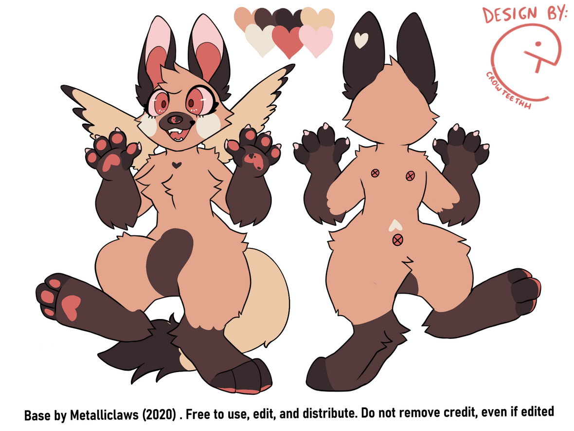 Base by @Metalliclaws on Furaffinity // Character was a redesign for @OrphanageExpress on ToyHou.se // 18 Jun 2025