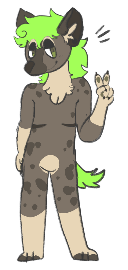 Fursona // Character is Gravel by CrowTeethh
