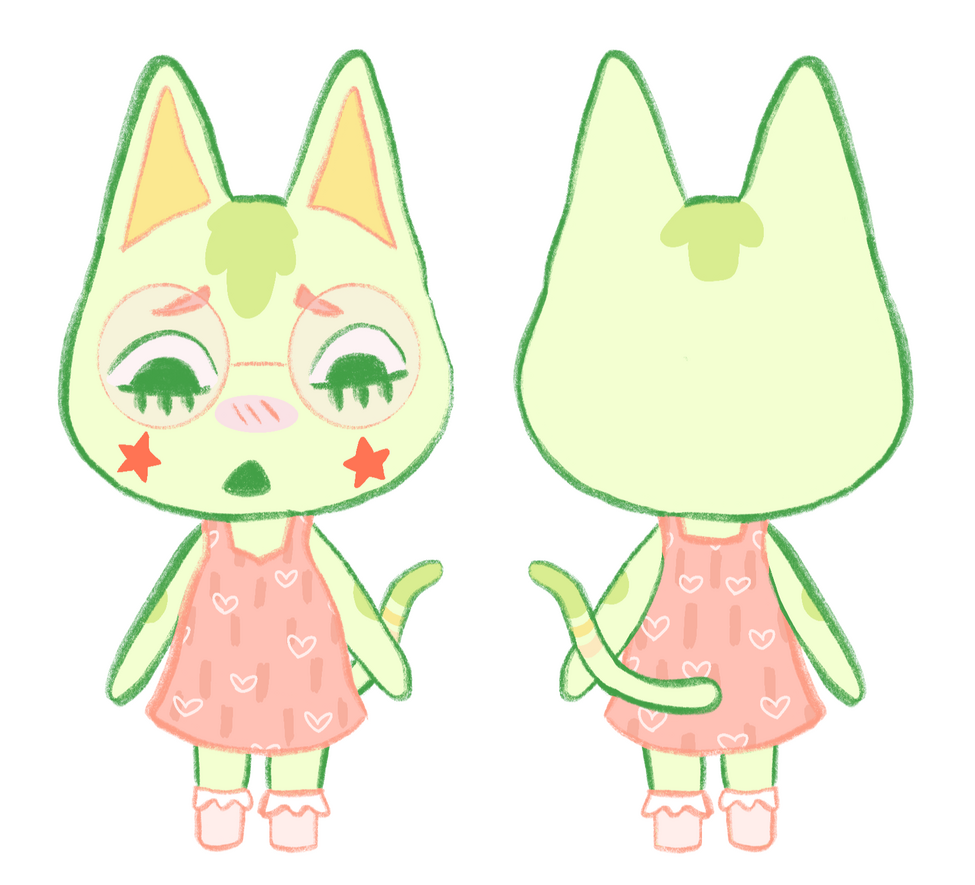 Character is Lime belonging to CrowTeethh